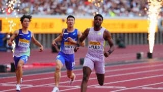 【陸上】100ｍ４位の桐生祥秀「練習してきたものができた」“進化スタート”で10秒14