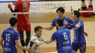 【バレー】西田有志がサービスエースで決めた！大阪Ｂがストレートで第３セットも制し初優勝！