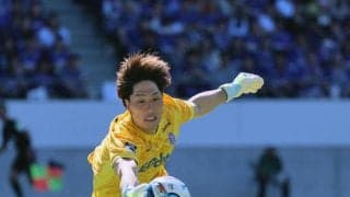 【広島】大迫敬介　Ｗ杯代表選出後の初戦で無失点「代表に恥じないプレーをと思っていた」