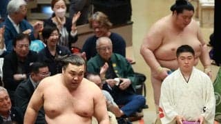 大関霧島が初黒星「ちょっと急いでしまった」１敗で若隆景、翔猿と３人が並ぶ