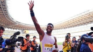 【陸上】男子100ｍはライルズ　反応速度は９人中最も遅い０秒177も…まくってV