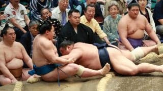 藤凌駕「しがみついてでも勝ちたいと思った」琴栄峰撃破で２敗キープ「図太い相撲で最後まで…」