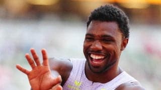 【陸上】「夢はかなう」パリ五輪男子100ｍ金ライルズがピカチュウゲットでニンマリ