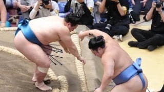 ２敗キープ琴栄峰「自分はチャレンジャー」優勝争い大関霧島と１差も「一番一番」強調