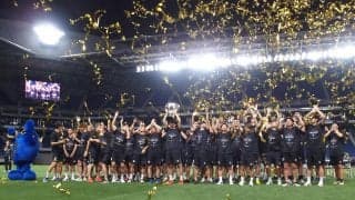 【Ｇ大阪】パナスタでACL2優勝報告会「10個目のタイトル、お待たせしました！」中谷進之介