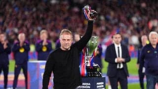 バルセロナ、フリック監督と28年まで契約延長合意　計５タイトル、下部組織から13人デビュー