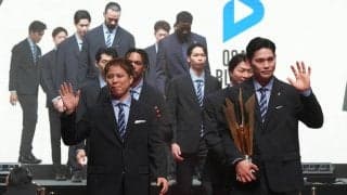 【バレー】西田有志、年間表彰で端正なスーツ姿披露「日本バレーのレベルを証明できた」