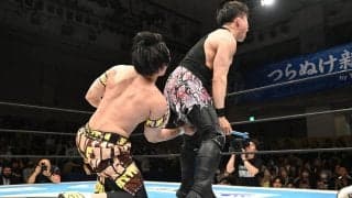 【新日本】YOHがSHOのお株を奪う頭脳的“ダーティーファイト”で勝利し「あっかんべ～」
