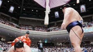 豪ノ山が痛恨４敗目「ちゃんと対応しないと」突き落としで若隆景に敗れる…Ｖ争いから大きく後退