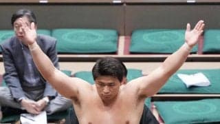 “イケメン力士”幕下大森が優勝決定戦進出「頭に置いていた」本場所で最下位格付け出しデビュー