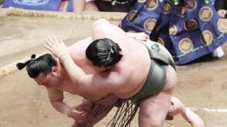 十両炎鵬　逆転の下手投げ炸裂「あの状況からすごい力が出ましたね」19場所ぶり勝ち越し決めた