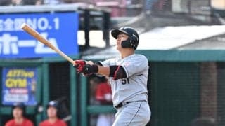 【ロッテ】山口航輝が打った瞬間確信の同点弾　３試合連続本塁打マーク