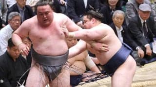 新入幕の若ノ勝が、テレビ解説の師匠・湊川親方の前で勝ち越し　「知ってました。よかったです」