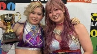 天麗皇希＆後藤智香「ツインタワー」松井珠紗＆ＣＨＩＡＫＩを破り「ツインスター王座」奪取…「マリーゴールドの新しい風になります」…５・２３大田区