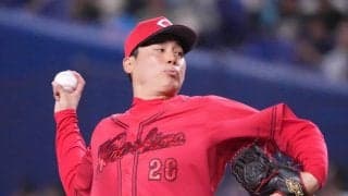 【広島】栗林良吏が右内転筋負傷のため出場選手登録を抹消