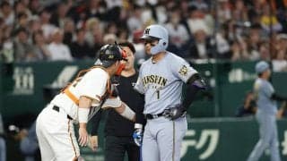 【巨人】初回から騒然…先発ウィットリーが森下に死球で緊迫も、先輩大城卓三がフォロー