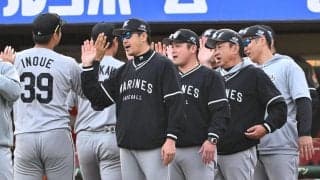 【ロッテ】サブロー監督「ボールばっか振っておかしかったけど最後に最高」西川史礁の殊勲打回顧