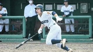 大船渡のトップバッターはクールに3安打　春の岩手県大会準決勝