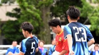 【高校サッカー】藤枝明誠８強　本職センターFW丸野八雲　新境地左サイドハーフで２得点