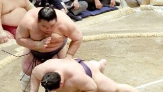 藤凌駕が４敗死守　相手の義ノ富士は１学年上の学生横綱で「スーパースターだった。大相撲の世界で対戦できてよかった」