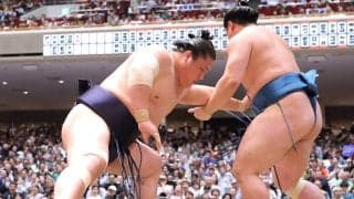 琴栄峰が若隆景との３敗対決に敗れる　立ち合いの張り差しで「体が起きて、全部がダメだった」