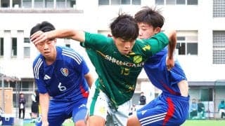 【高校サッカー】静岡学園が８強進出　ＦＷ沢井翼が先制ゴール含む２戦連続２得点「目標は優勝。得点王も狙います」