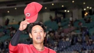 広島・名原  初１番抜てきで勝利呼ぶマルチ！連日の躍動　プロ初ヒーローインタビュー「必死に気合と根性で、とにかく打つ」