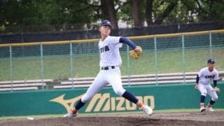 滋賀学園は逆転負けも期待のスーパー1年生が好投！高校3年間で目指すは155キロ【近畿大会】
