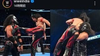 【WWE】中邑真輔、ソロ・シコア介入でタラ・トンガとのシングル戦敗退　MFT勢との因縁継続