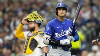 ドジャース大谷翔平が４打席目に中前打を放ち、９試合連続安打をマーク
