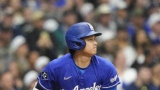 大谷翔平、６打席目に右前適時打でマルチ安打をマーク　チームは11得点で打線爆発