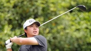 レフティー細野勇策が単独首位で後半へ　勝俣陵、宋永漢が１差２位追走