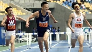 男子４００Ｍ障害の柳田聖人は２位惜敗「悔しい」６月の日本選手権は「ベストを出して決勝に残りたい」…関東インカレ