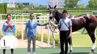 【京都４Ｒ】世界の「クールモア」所有のスノースケープが圧勝　中内田調教師「もっと日本の競馬に興味を...」