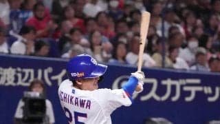 【中日】初回に３点先制　石川昂弥が２点適時打、鵜飼航丞も適時打　広島２年目の岡本駿撃ち