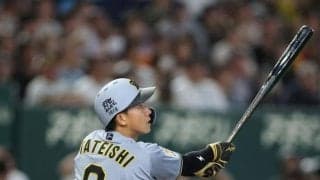 阪神ドラ１・立石がプロ１号２ラン　５戦２０打席目で待望の一発「自分らしいスイングできた」　巨人ドラ１左腕・竹丸の１４７キロを右中間席へ