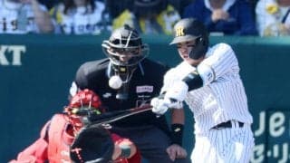 【阪神】梅野隆太郎３年ぶり弾で先制　直後に立石正広の１号も出て東京ドームがまたお祭り騒ぎに