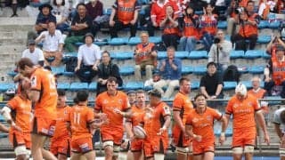 【ラグビー】東京ベイ、２連覇王者を破り準決勝進出　ＢＬ東京をノートライに抑え２６-３　