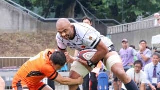 【ラグビー】リーチ主将、準々決勝敗退に涙　東京ベイに３-２６の完敗、３連覇逃す「自分たちのスタイルは出した。これ以上、出すことはない」