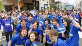 【バレー】 ＳＡＧＡ久光、本拠地の佐賀・鳥栖で優勝祝賀パレード　ファン１万人に中田監督「ご報告でき本当にうれしい」