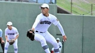 5回被安打2でコールド勝ちに貢献　県岐阜商の左腕・豊吉勝斗投手