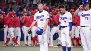 【中日】今季16度目の逆転負けに井上監督「その後のもう１点っていうところで…」／一問一答