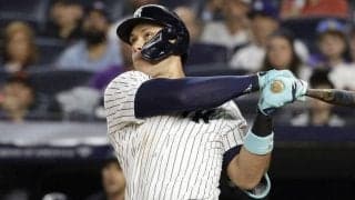 ジャッジ、劇的１７号サヨナラ２ラン　１２戦ぶり本塁打でトップの村上宗隆に並ぶ　自身４本目劇弾に本拠地熱狂