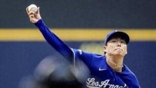 山本由伸、ゴロアウトの山で７回１失点４勝目　自己新記録更新　ド軍４カード連続勝ち越し＆貯金最多１３　大谷翔平は２四球も１０戦ぶり無安打