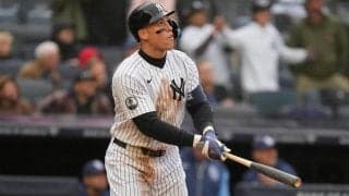 ジャッジ、サヨナラ17号２ラン「腹立ってた」12試合ぶり一発で再び村上宗隆に並びリーグトップ