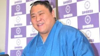 夏場所優勝の小結・若隆景が会見　一夜明けて「精神的にも肉体的にも少し疲れがたまっている」　大関昇進へ「これからが大事」