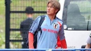 初Ｗ杯のＦＷ小川航基「得点を決める気しかしない」大けが経て大舞台へ…日本代表が合宿スタート　