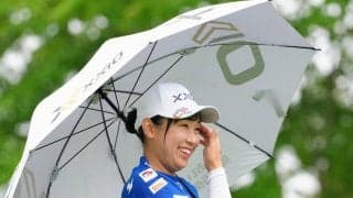 菅沼菜々「悔しいところは沢山…」雨中のプレー写真とともに振り返る