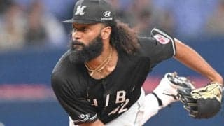 ロッテ・ジャクソン　先陣３勝の鯉キラー　１カ月ぶり３勝目へ