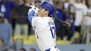 ドジャース逆転３連勝で今季最多貯金１４　大谷翔平は二塁打＆決勝ホームイン